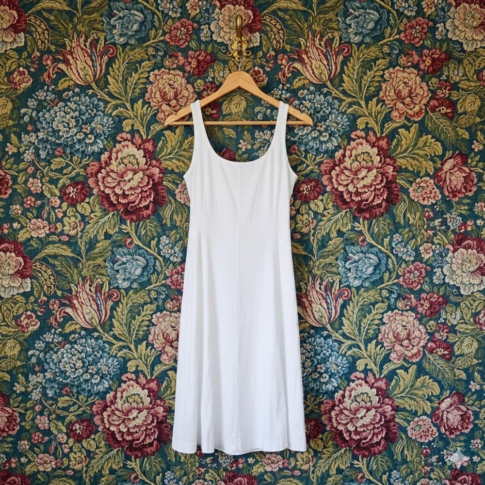 Everlane The Luxe‎ Cotton Seamed Tank Dress Small